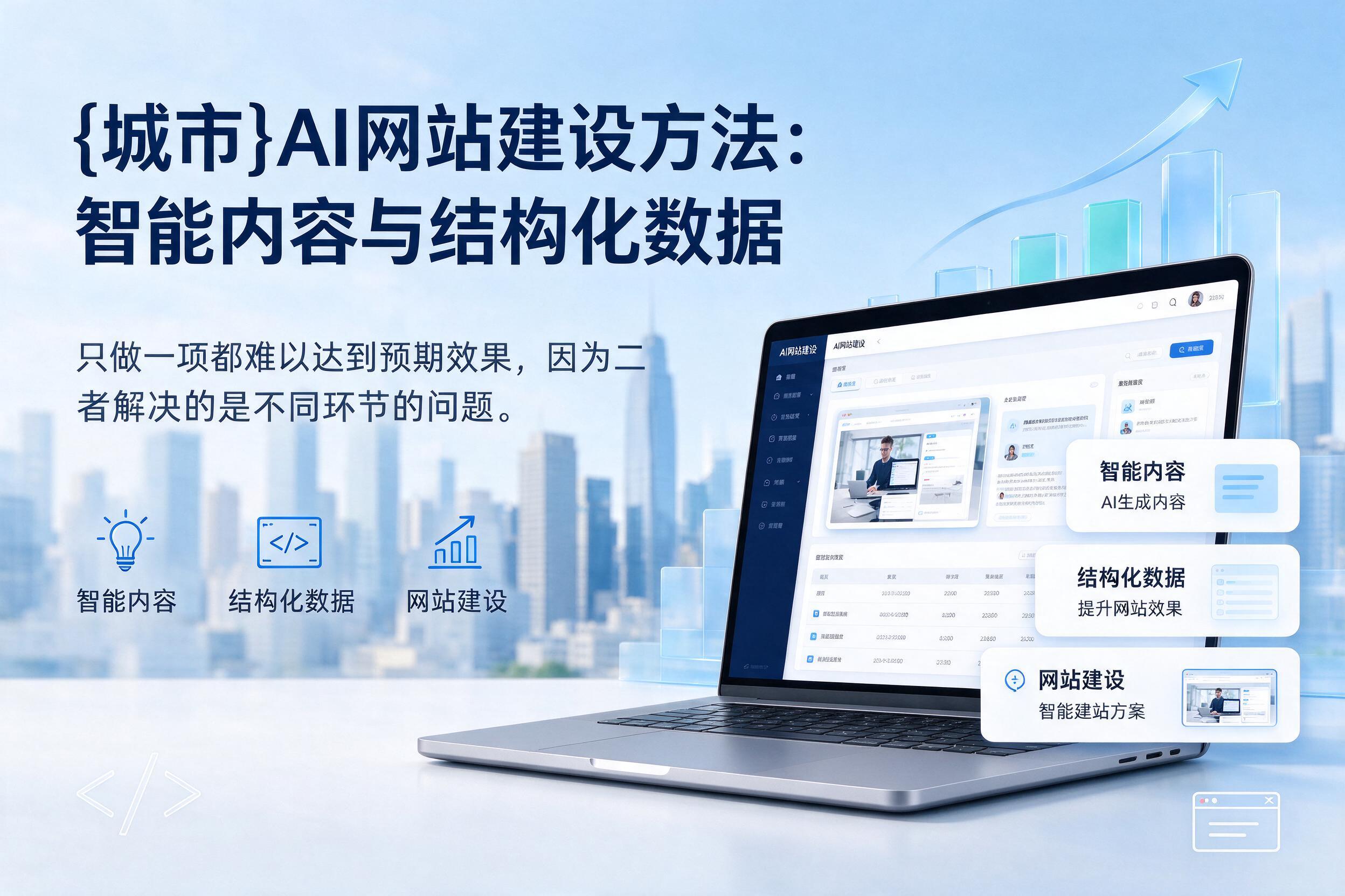富民AI网站建设方法：智能内容与结构化数据